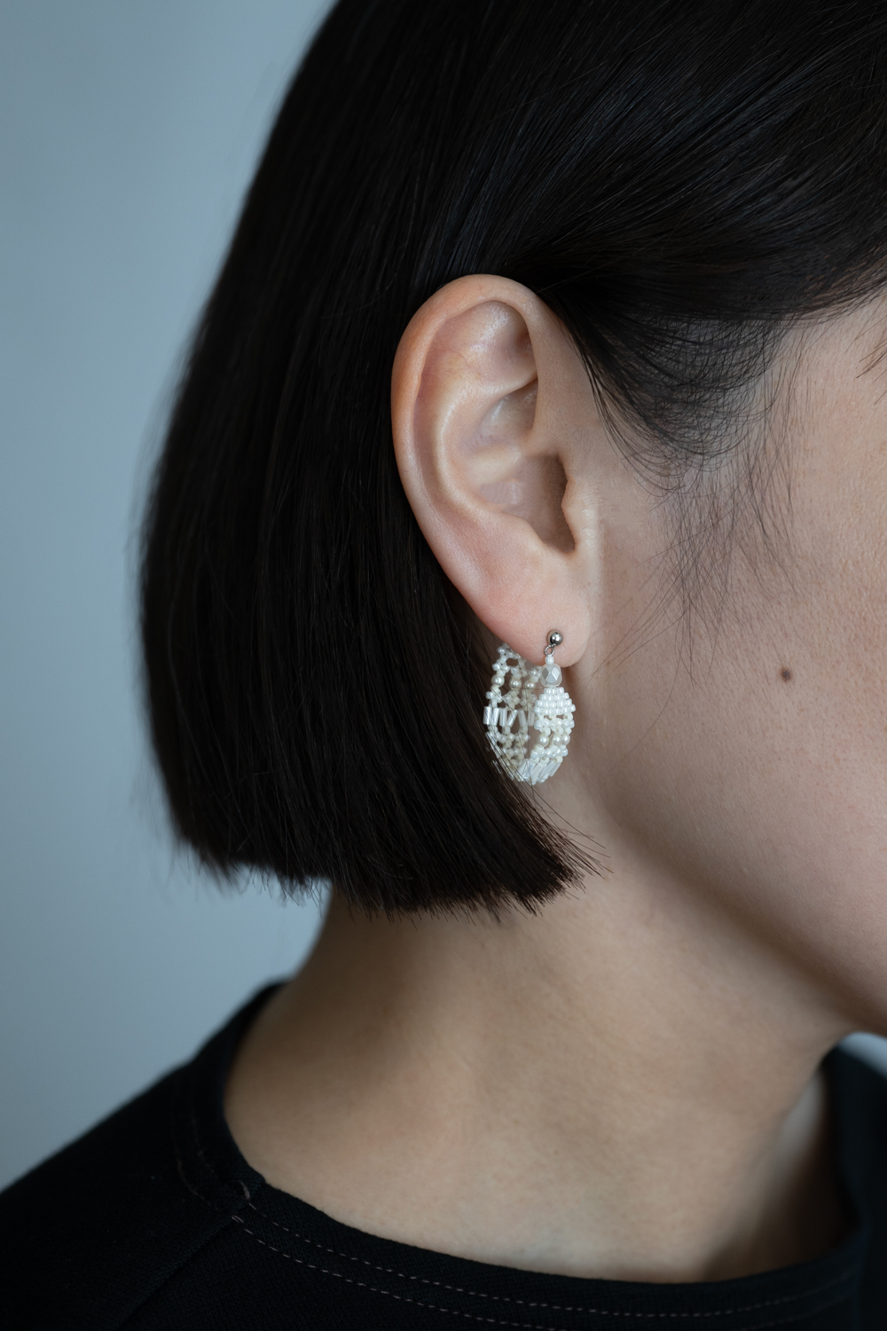 hortensia earrings suiu accessory beads